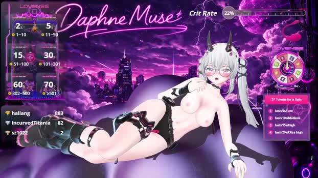 muse_daphne bigtoys Webcam SHOW @ Chaturbate 14-03-2026