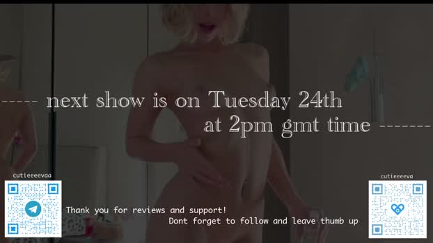 cutieeeeva fuckass Webcam SHOW @ Chaturbate 23-03-2026