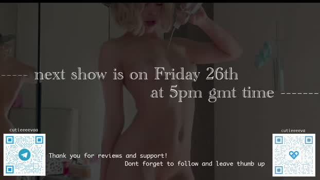 cutieeeeva natural Webcam SHOW @ Chaturbate 24-03-2026