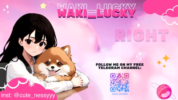 waki_lucky cute Webcam SHOW @ Chaturbate 09-04-2026