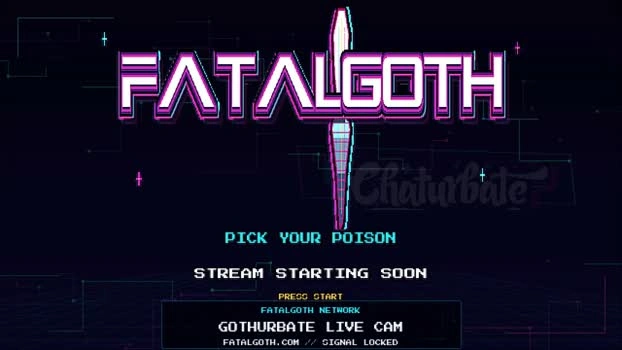 fatalgoth 08-05-2026 HD wank Cam kink cute