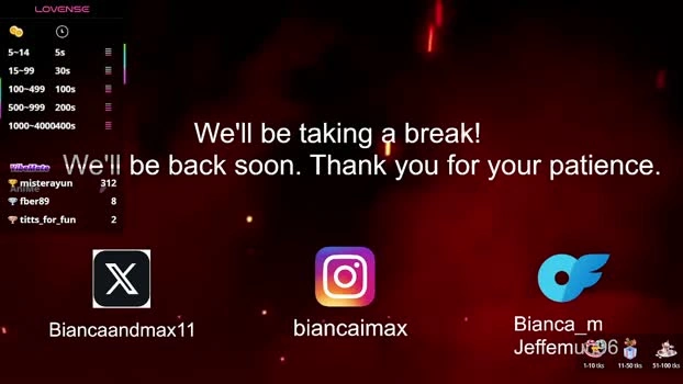 bianca_and_maxwell 11-05-2026 HD skinny wet sexykitty Show