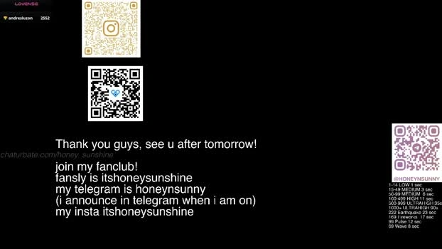honey_sunshine 14-05-2026 HD legs blowjob wank sex