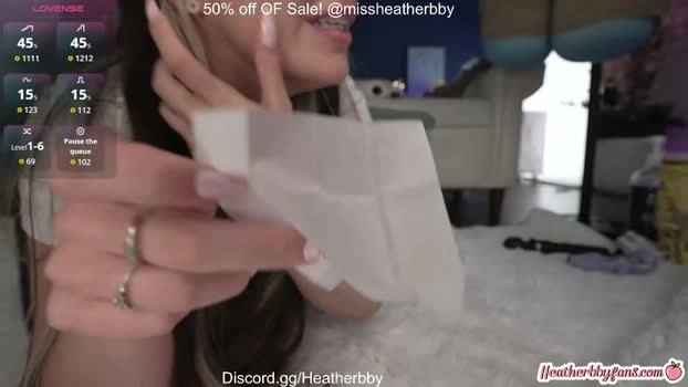 heatherbby 27-07-2026 HD naughty toy lush wet